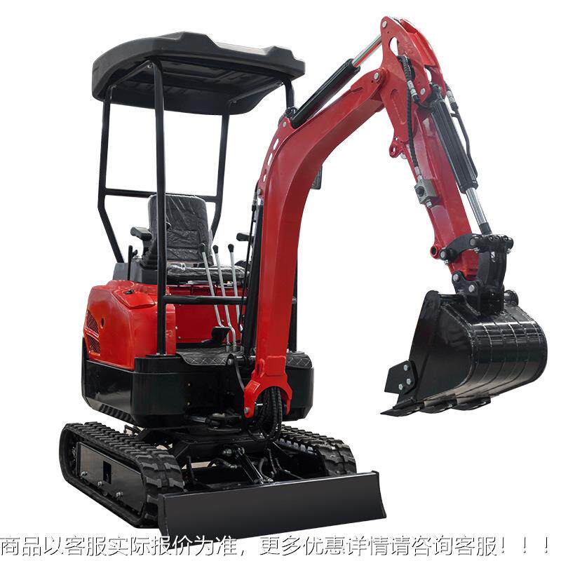 外贸1机88小型挖掘 农用11小型挖HT18小型机履带液压小勾机 出口8