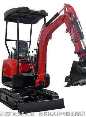 外贸1机88小型挖掘 农用11小型挖HT18小型机履带液压小勾机 出口8