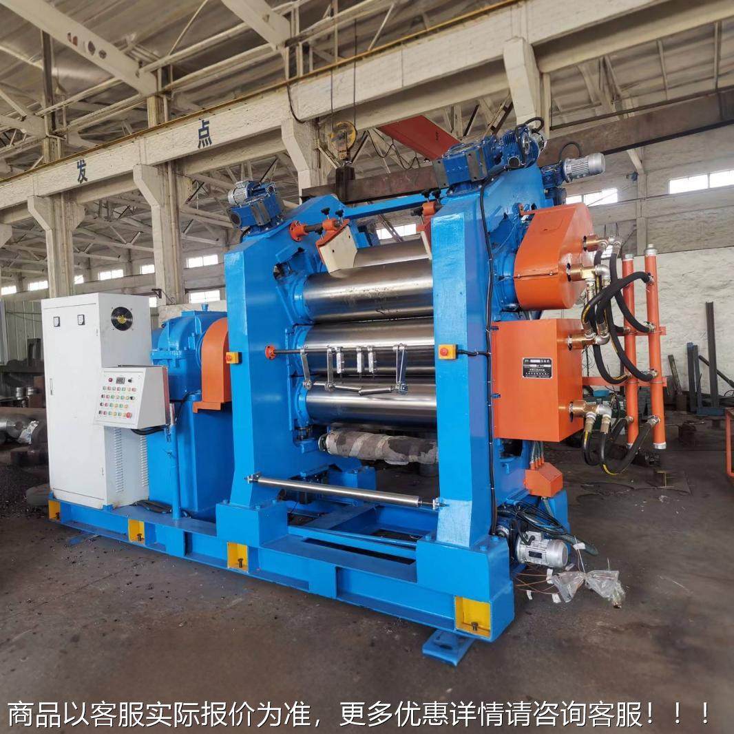 橡胶XY4F360x延机450x15400 I型 斜角4度 三辊辊 筒中高0压.02mm