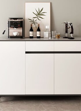 奈高茶水柜主图款四门双抽天空灰色120cm