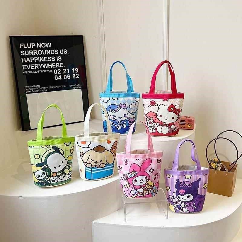 玉桂狗手提便当袋子水桶上班小拎包童趣可爱插画大耳狗涂鸦帆布包,箱包皮具/热销女包/男包,双肩背包,淘宝优惠券,粉丝福利购,淘宝优惠卷