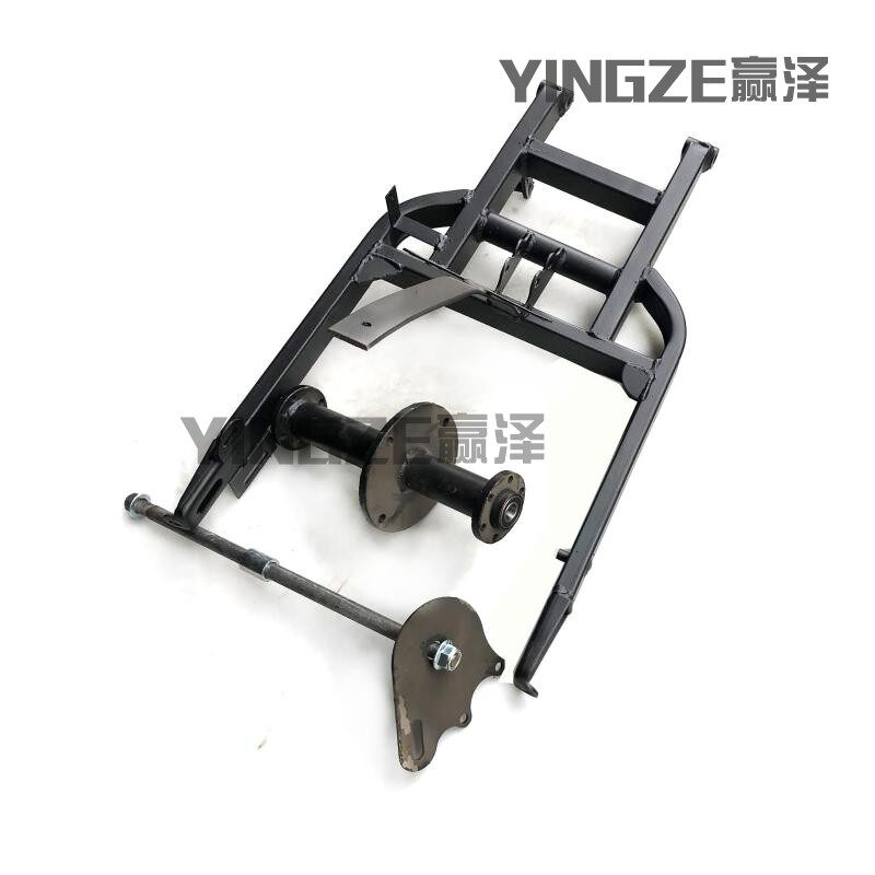 改装倒三轮摩托车沙滩车踏板车配件后桥后平叉后摇臂轮芯轮毂座