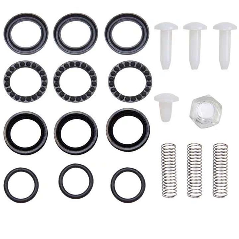 280/380洗车机清洗机修理包铜铝泵头水封配件密封圈皮碗弹簧零件