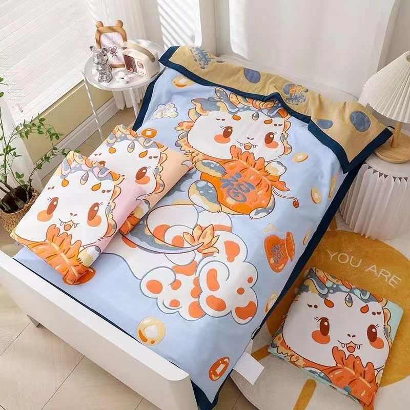 儿童纯棉加厚十层纱布被子婴儿盖毯幼儿园学生盖被宝宝面包毛巾被,婴童用品,被子/被芯,淘宝优惠券,粉丝福利购,淘宝优惠卷