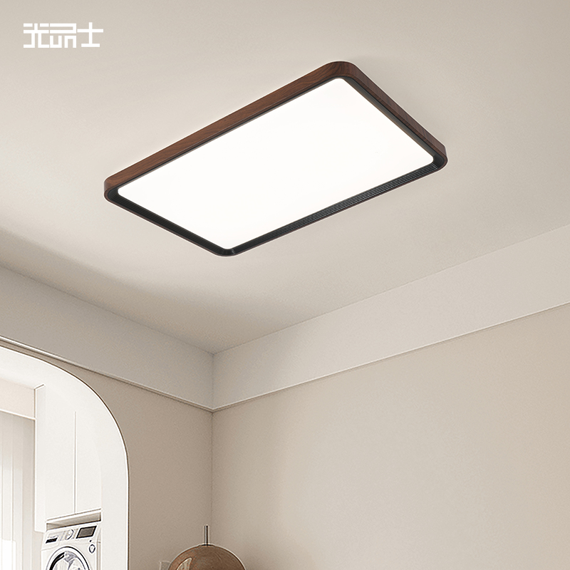 中古风卧室吸顶灯客厅灯现代简约主B卧灯新中式led护眼灯书房灯具