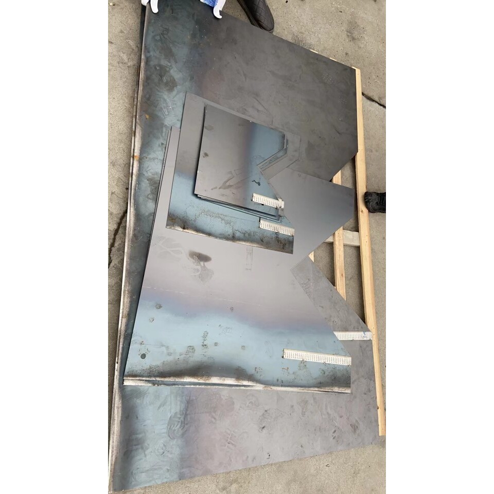 供应304材质三角堰水文尺刻度尺量流量数据表污水处理出水堰板