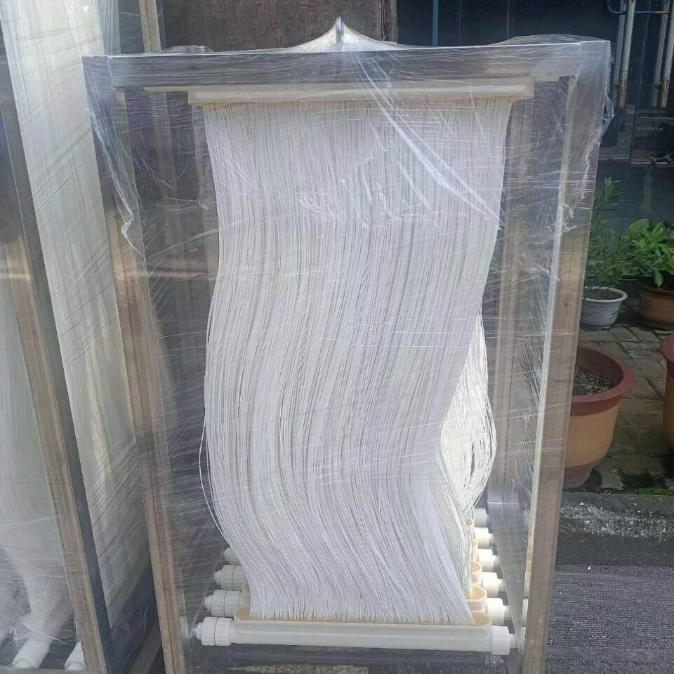 供应mbr膜及膜架pvdf带编织管