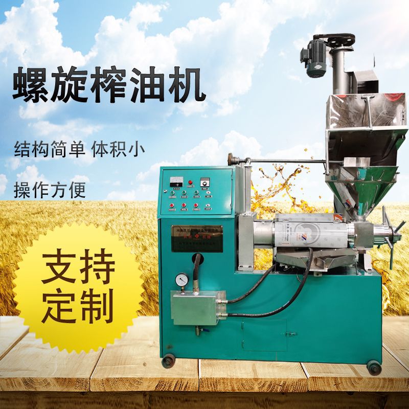 全自动榨油机 商用大型智能花生大豆菜籽螺旋式榨油机 茶籽压榨机
