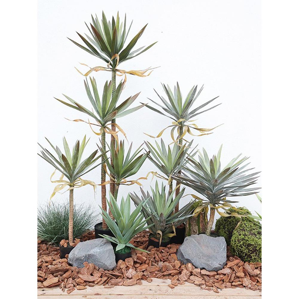 采购产品模拟荷兰铁盆栽绿色植物,假树,模型房间,客厅,大型地