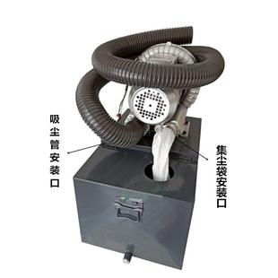 工业级大功率磨床吸尘器高压吸尘器干湿两用电机除尘器集尘箱