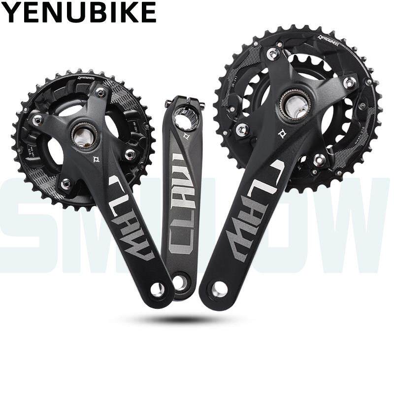浩盟PROWHEEL山地自行车中空一体曲柄牙盘BCD104MM双盘42T铝-28T