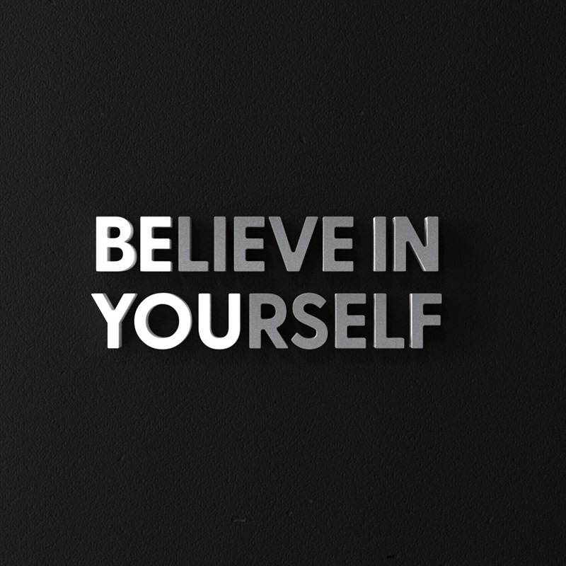 励志混凝土质感立体英文大小写水泥字母文化墙面墙壁装饰贴美式