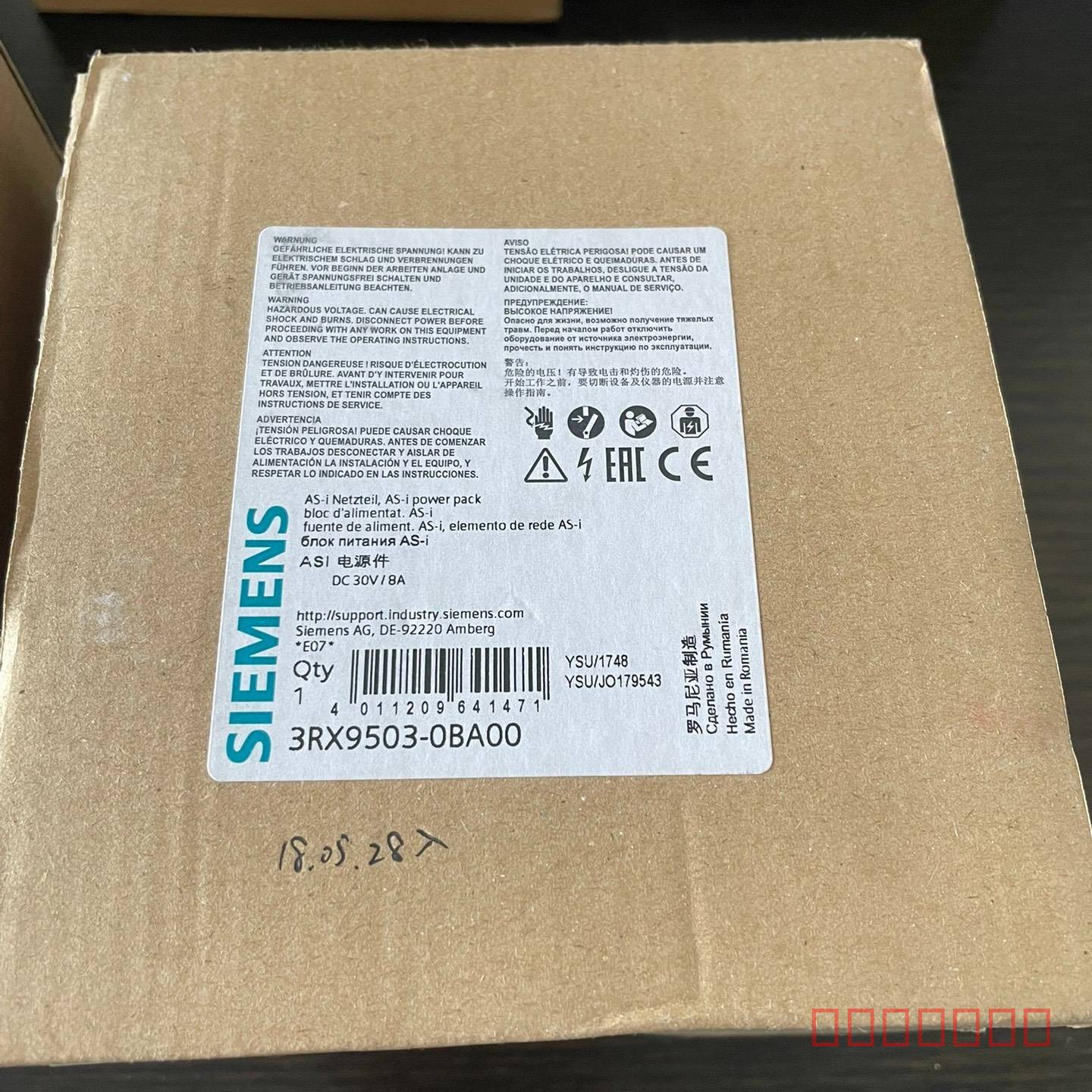 议价西门子电源件,3RX9503-0BA00,库存3台维修