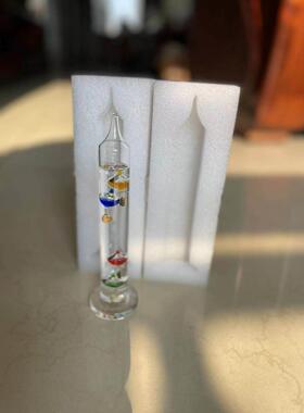 伽利略温度计温度计室内家用礼物北欧玻璃创意家居装饰摆件办公室