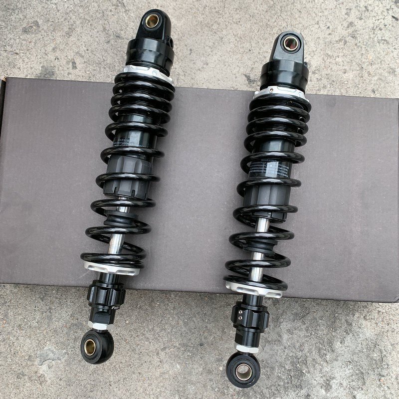 越野车摩b托车改装阻尼后减震 街机车跨骑复古车340-380mm后避震