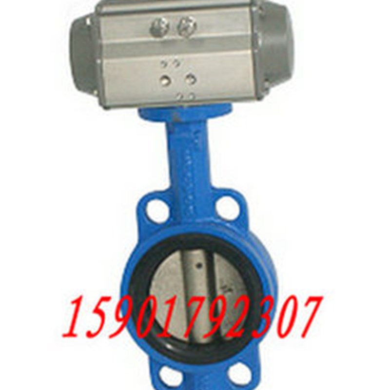 上海团园 D671X-16对夹式A/软密封零泄漏气动蝶阀 DN200