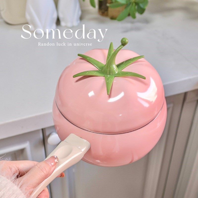 西红柿煮锅可爱奶锅不粘锅家用婴儿番茄锅创意泡面锅螺蛳粉锅小型,厨房/烹饪用具,汤锅/汤桶/卤肉桶,淘宝优惠券,粉丝福利购,淘宝优惠卷