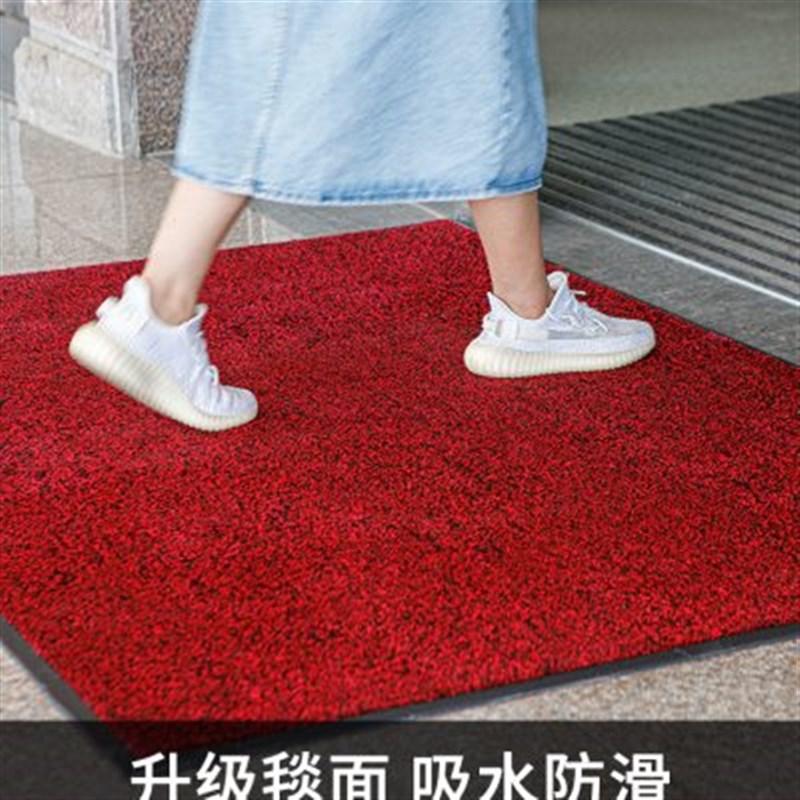 酒店大堂迎宾地毯门口地垫进门公司吸H水防滑除尘商用高端定制脚