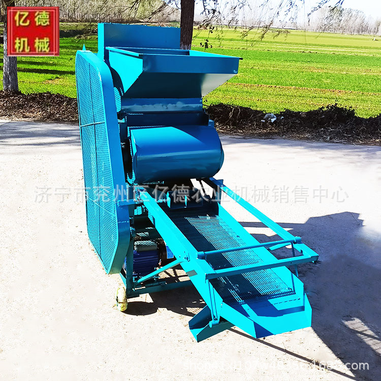 家用电动脱壳机低破损双辊大小果筛选花生种子中型剥壳机不伤红皮