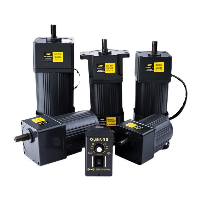 金盛邦电机250W 400W220V交流齿轮调速/减速电机6Ik250Rgn-Cf电机