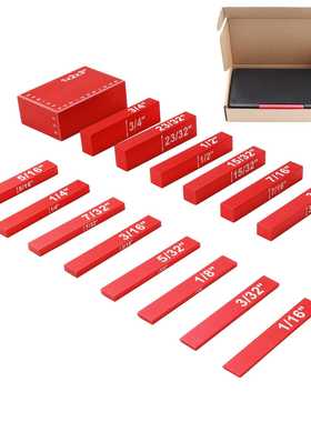 15件套台锯 设置块高度计套件 Setup Blocks guage 平垫块量块