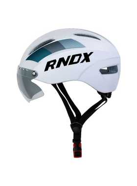 RNOX户外山地公路自行车带风镜骑行头盔EPS一体成型骑行装备头盔