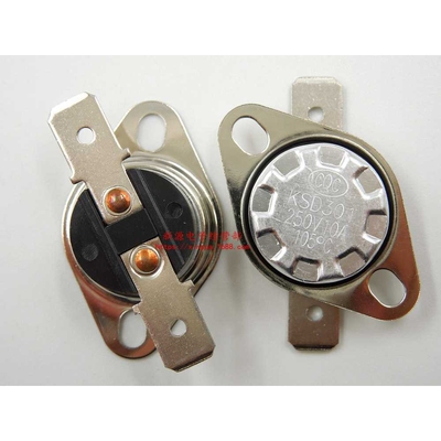 KSD-301 突跳式温控器 温控开关 温度开关 常闭 105度 105°C