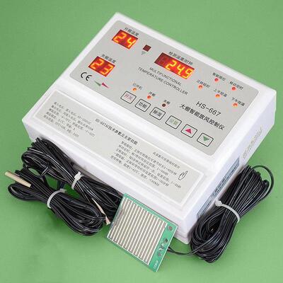 667C温控室大棚智能自动A温放风机控制器减速电机卷膜机开关