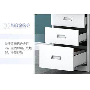 钢制办公桌1.4米带锁抽屉铁皮书桌单人写字台医生桌子家用电脑桌