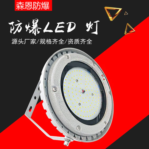 厂用加油站防爆LED灯免维护节能防水LED灯吸顶灯10W-200W投光灯