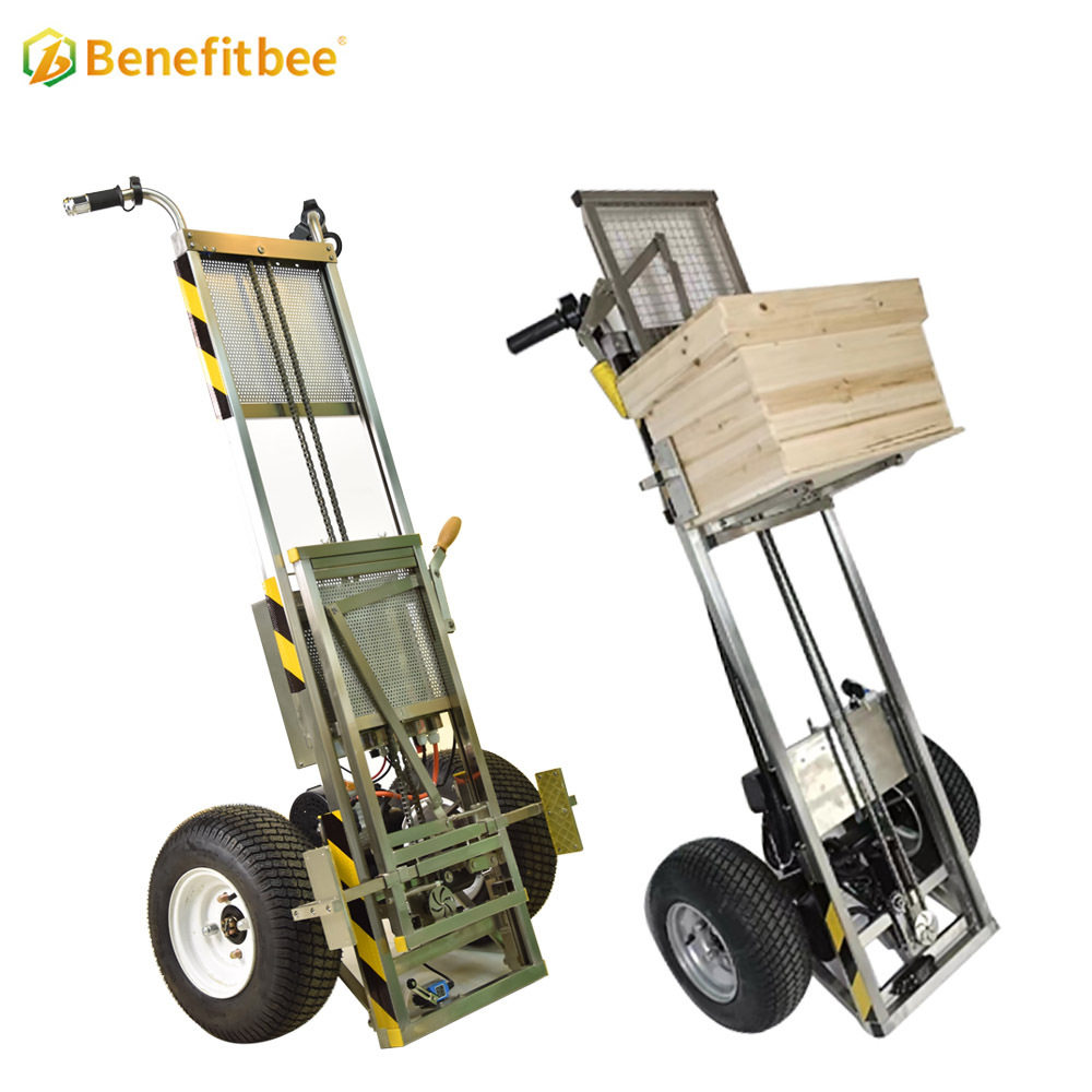 益蜂养蜂工具运输货物手推车重型电动蜂箱提升车蜂箱运输车