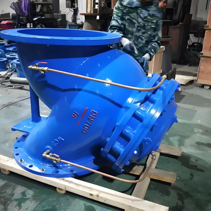 JD745X-40Q DN700 隔膜式多功能水泵控制阀 管道流量控制阀