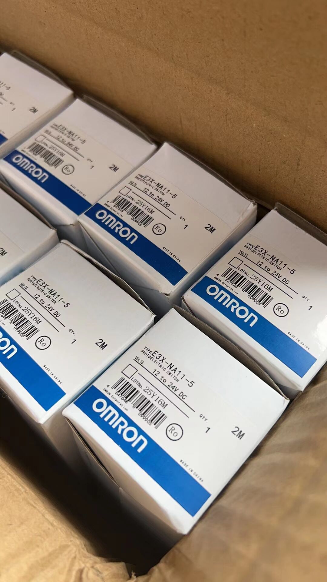 OMRON欧姆龙光电开关E3X-NA11-5