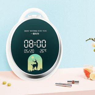 智能网红化妆品收纳盒防尘桌面家用宿舍带镜子梳妆台护肤品置物架