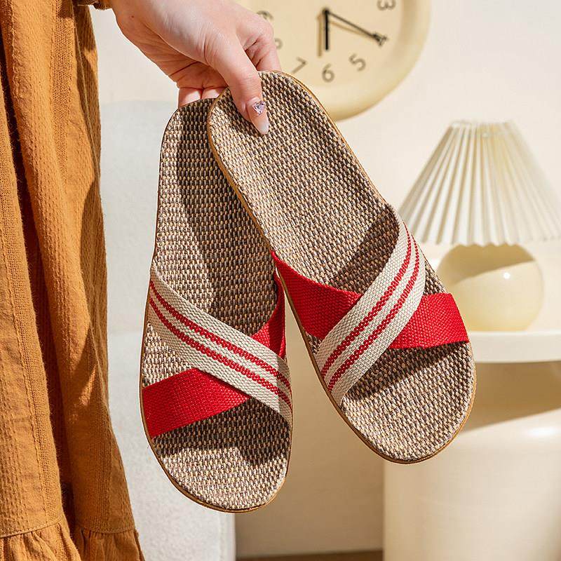 静音亚麻拖鞋居家男女情侣防滑室内棉麻凉拖夏季地板四季家居家用,居家布艺,居家凉拖/凉鞋,淘宝优惠券,粉丝福利购,淘宝优惠卷