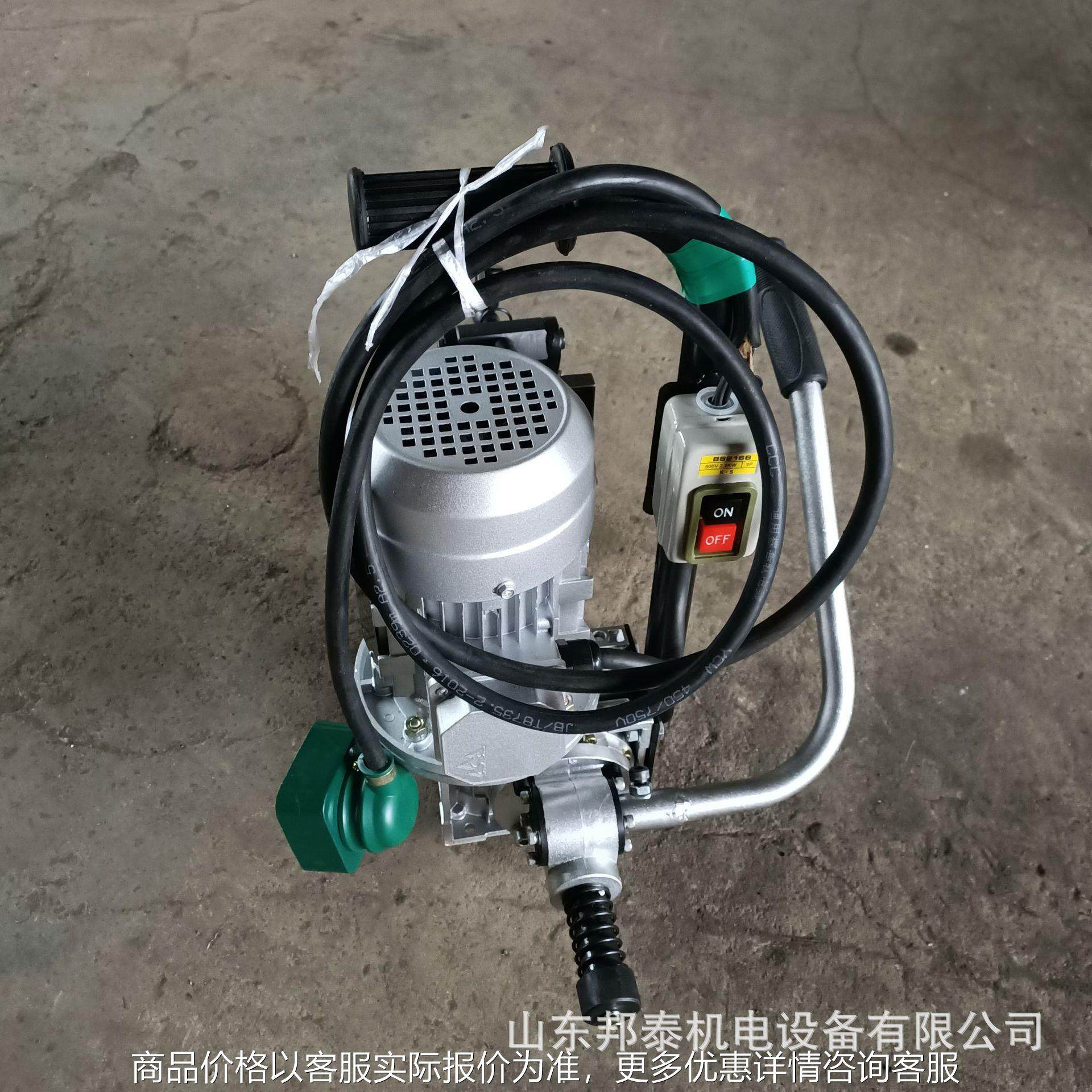 43轨道接头开孔机 手提式-31型空心钻轨器 铁路养护钢轨钻机