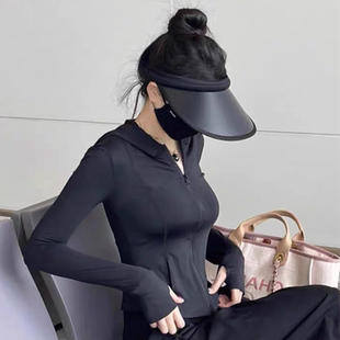 明星同款修身防晒衣女款外套防紫外线夏季冰丝透气防晒服2023新款