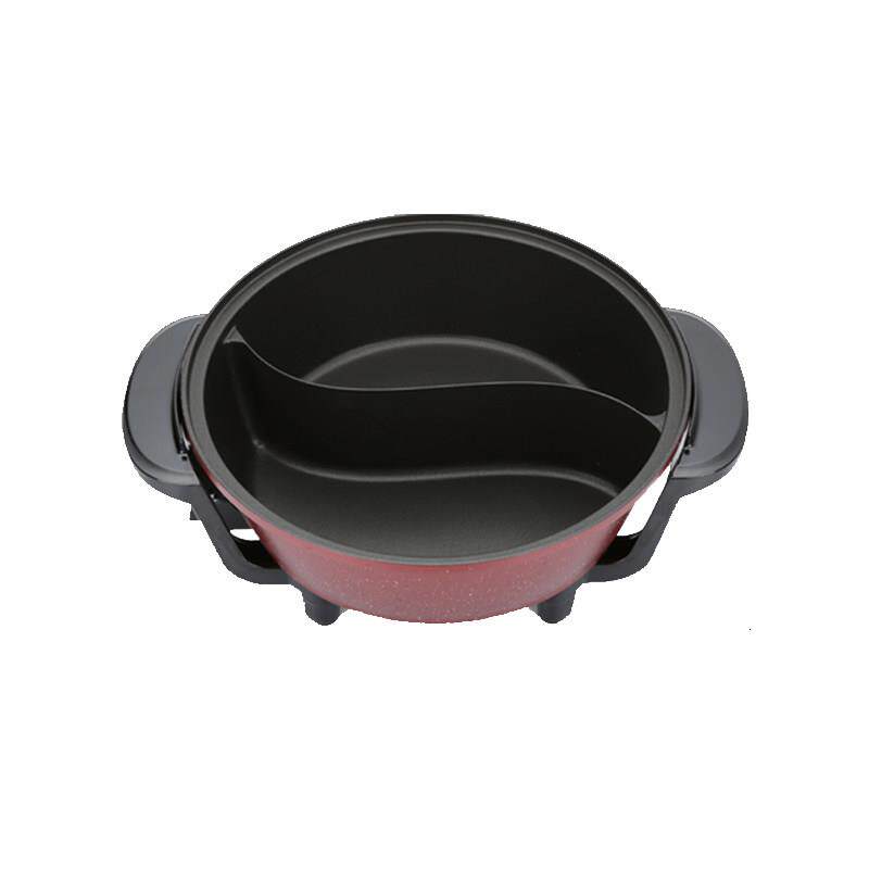 8L10升鸳鸯锅火锅盆插电一体大号家用加厚大容量多功能电煮锅涮烤