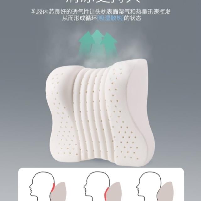 适用于汽车头枕3系5系7系x1x3x5l靠枕乳胶护颈枕头腰靠垫腰垫