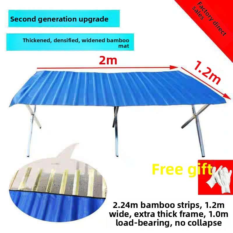 采购产品竹席地摊架，夜市可折叠街摊架，加厚伸缩街摊架，可折叠