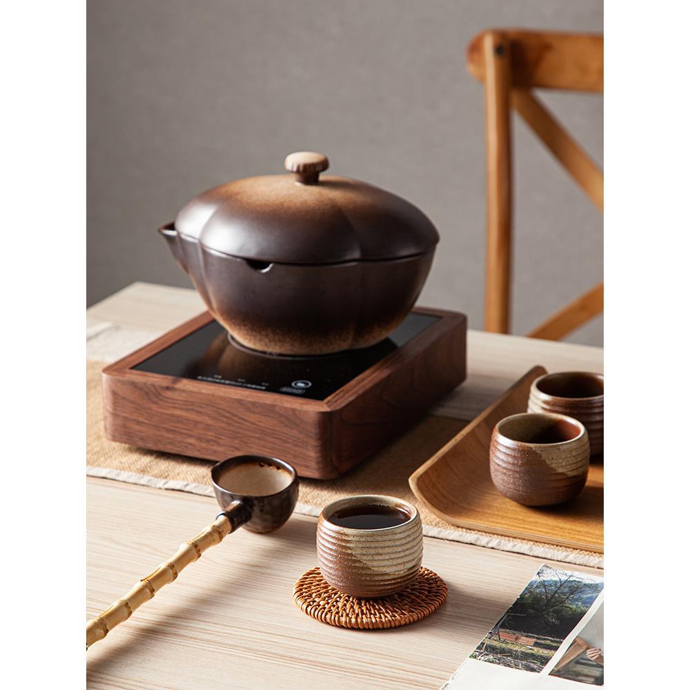 养生古法煮茶器白茶煮茶碗罐罐壶专用壶电陶炉陶壶套装围炉煮茶