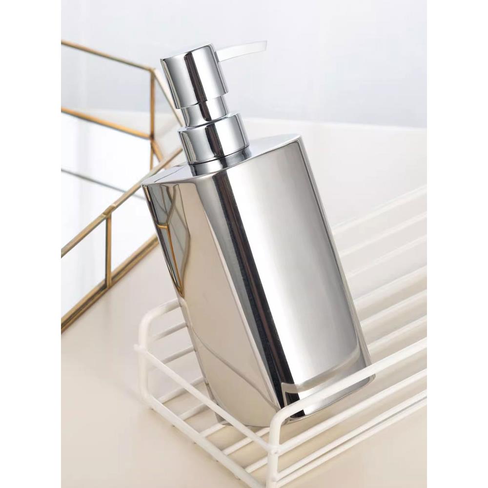 出口德国 304不锈钢乳液器 乳液瓶洗手液分装瓶皂液器500ml