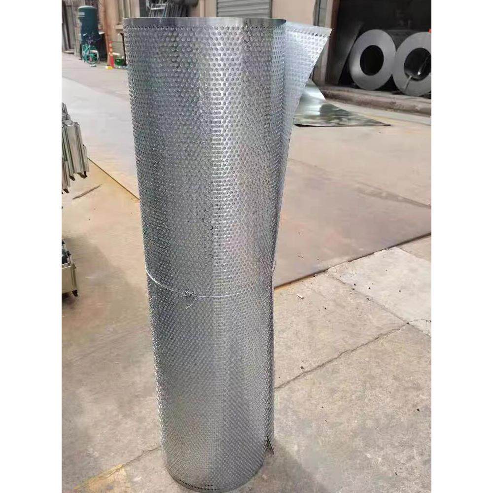 不锈钢镀锌冲孔网消声器静压箱专用风道隔声网板布冲孔网