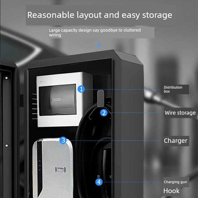 五菱缤果/mini/EV/宝骏/E200充电桩保护箱H6二代壁挂一体防雨