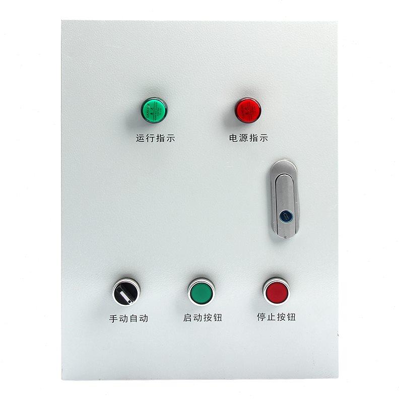 潜水泵控制箱风机配电箱三相电机启动控制箱家用挂壁炉控制箱排污