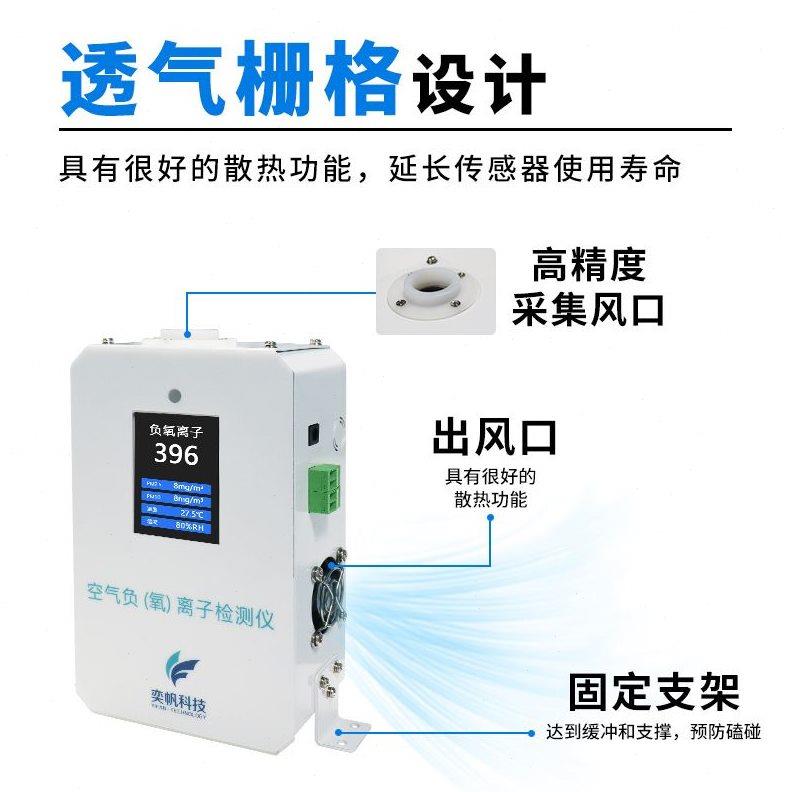 奕帆空气负氧离子传感器便携式空气质量检测仪甲醛负氧离子检测仪
