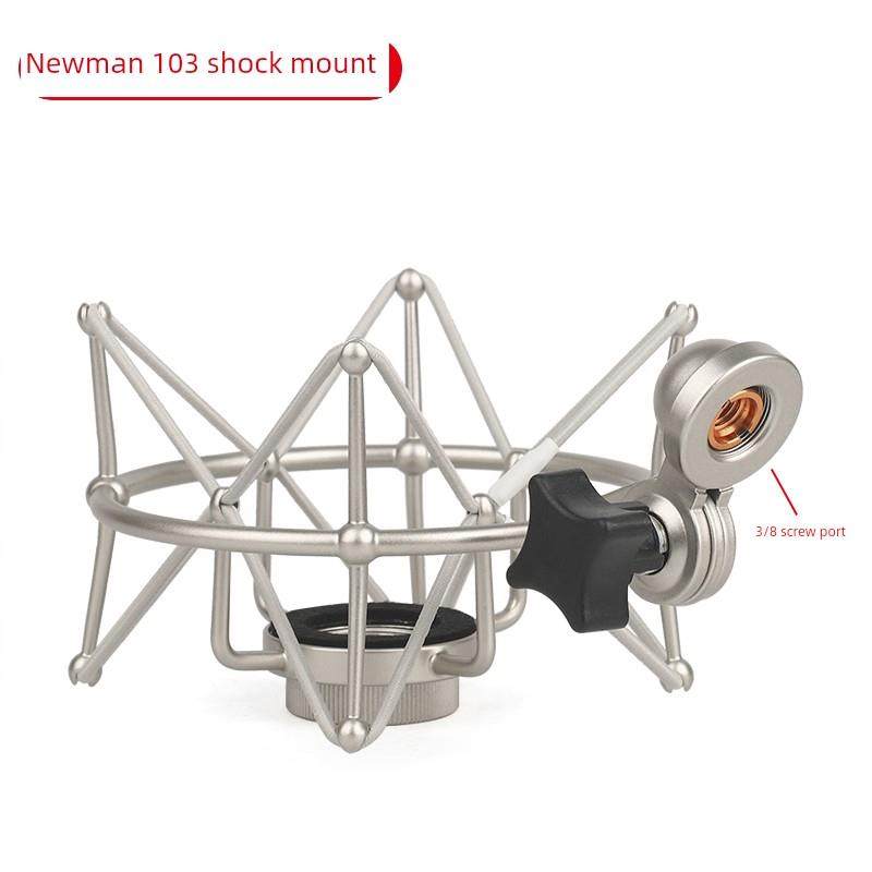 诺音曼纽曼U87麦克风防震架tlm103话筒避震架皮筋减震支架金属