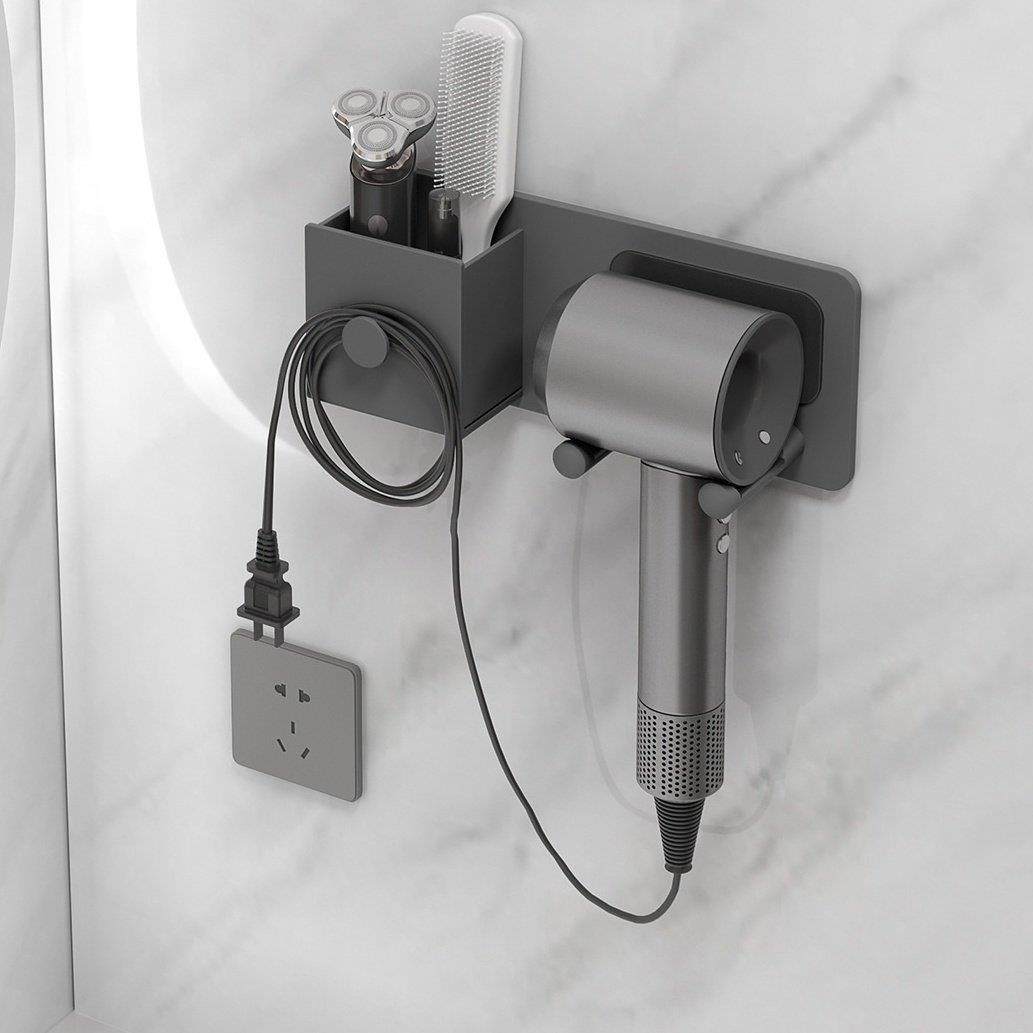 家用太空铝吹风机置物架免打孔壁挂右侧吹风机挂架梳子吹风机支架,家庭/个人清洁工具,吹风机置物架,淘宝优惠券,粉丝福利购,淘宝优惠卷