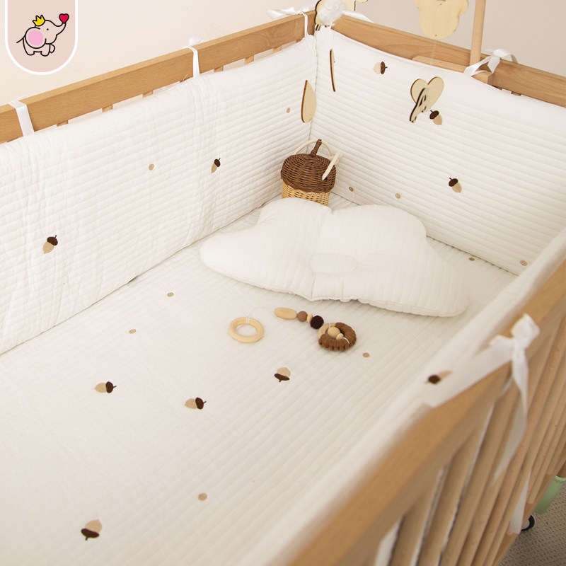 A类全棉婴儿床围夹棉宝宝拼接床靠栏纯棉春夏季儿童防撞软包绗缝,婴童用品,床围/床靠,淘宝优惠券,粉丝福利购,淘宝优惠卷