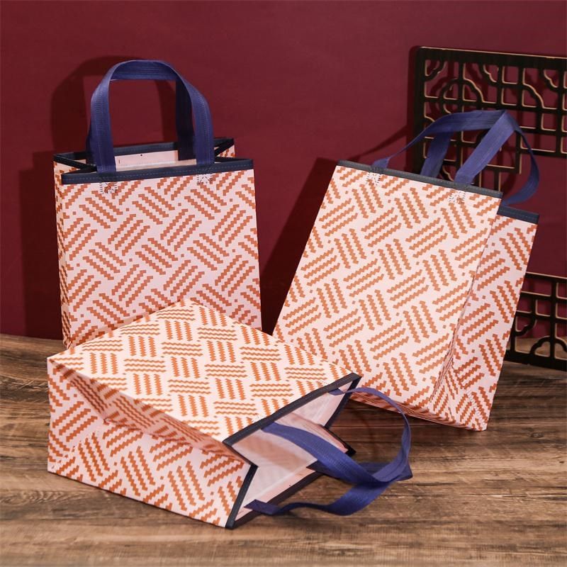 简约服装店覆膜无纺布手提袋定制服装店装衣服通用高档年货礼品袋,包装,礼品袋/塑料袋,淘宝优惠券,粉丝福利购,淘宝优惠卷